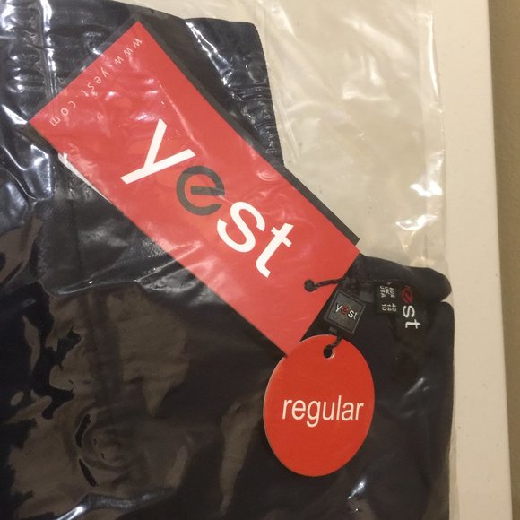 Yest Yaltha Pull On Pants Capris 24603 Dark Blue Size 10 - Picture 4 of 7